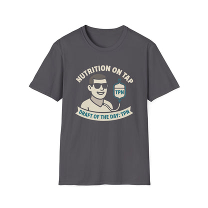 Nutrition On Tap – TPN Draft Funny Tee (Guy- Version 1)