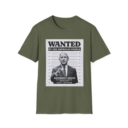 Wanted by the American People – Fauci Accountability Tee