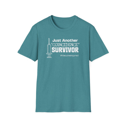 Just Another "Coincidence Survivor" – Vaccine Injury Awareness Tee