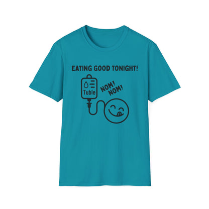 Eating Good Tonight – Tubie Humor Tee (Version 1)