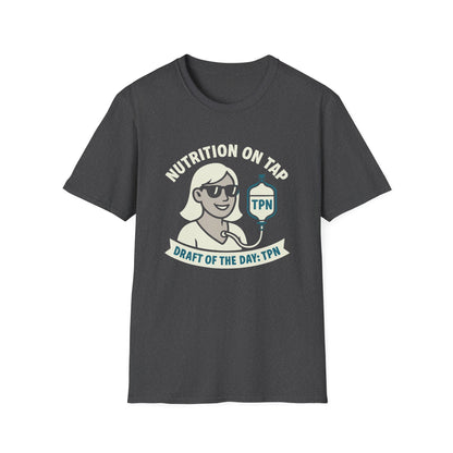 Nutrition On Tap – TPN Draft Funny Tee (Girl Version 1)