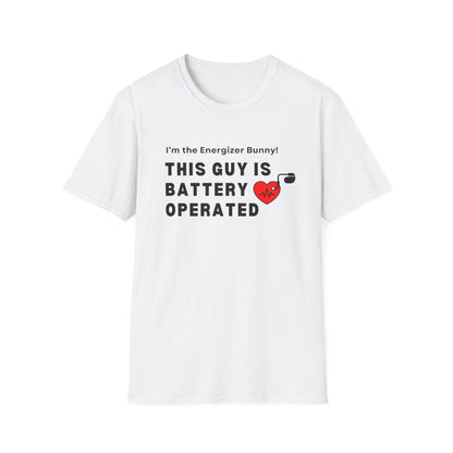 His Battery Operated Pacemaker Humor Tee