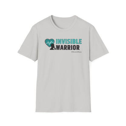 Chronic Illness Invisible Warrior Teal Design Shirt