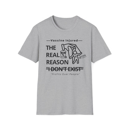 The Real Reason 'I Don’t Exist' – Big Pharma Truth Tee
