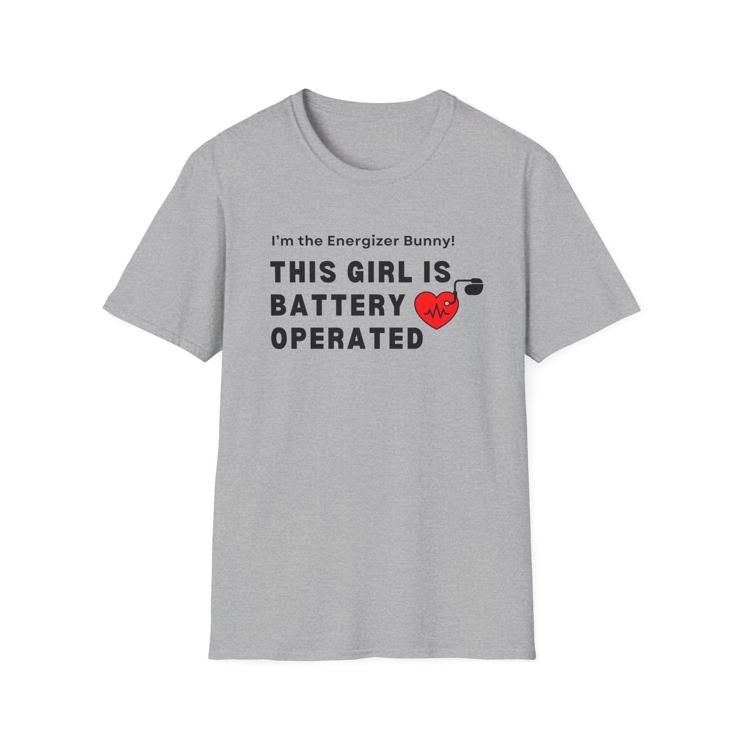 Her Battery Operated Pacemaker Humor Tee