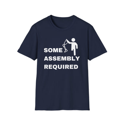 Some Assembly Required – Amputee Funny Shirt (Version 2)