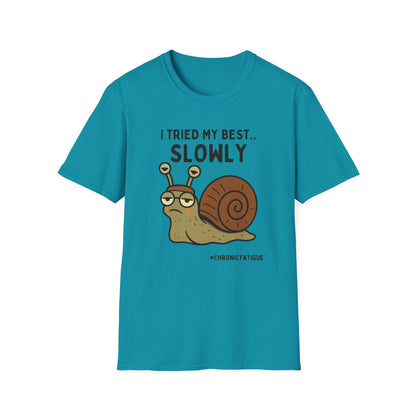 I Tried My Best- Snail Speed Chronic Illness Shirt
