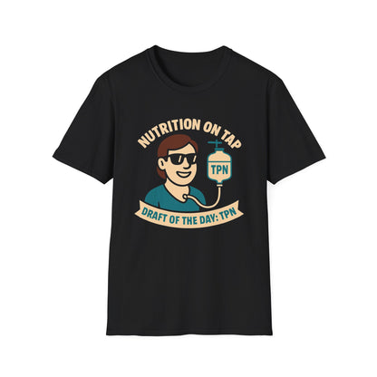 Nutrition On Tap – TPN Draft Funny Tee (Guy- Version 2)