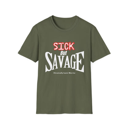 Sick & Savage – Chronically Iconic Warrior Tee
