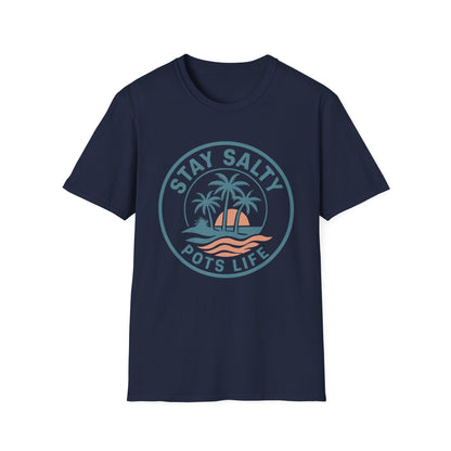 Stay Salty – POTS Life is a Beach (Teal/Peach)