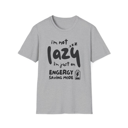 Energy Saving Mode Tee – Chronic Fatigue Shirt