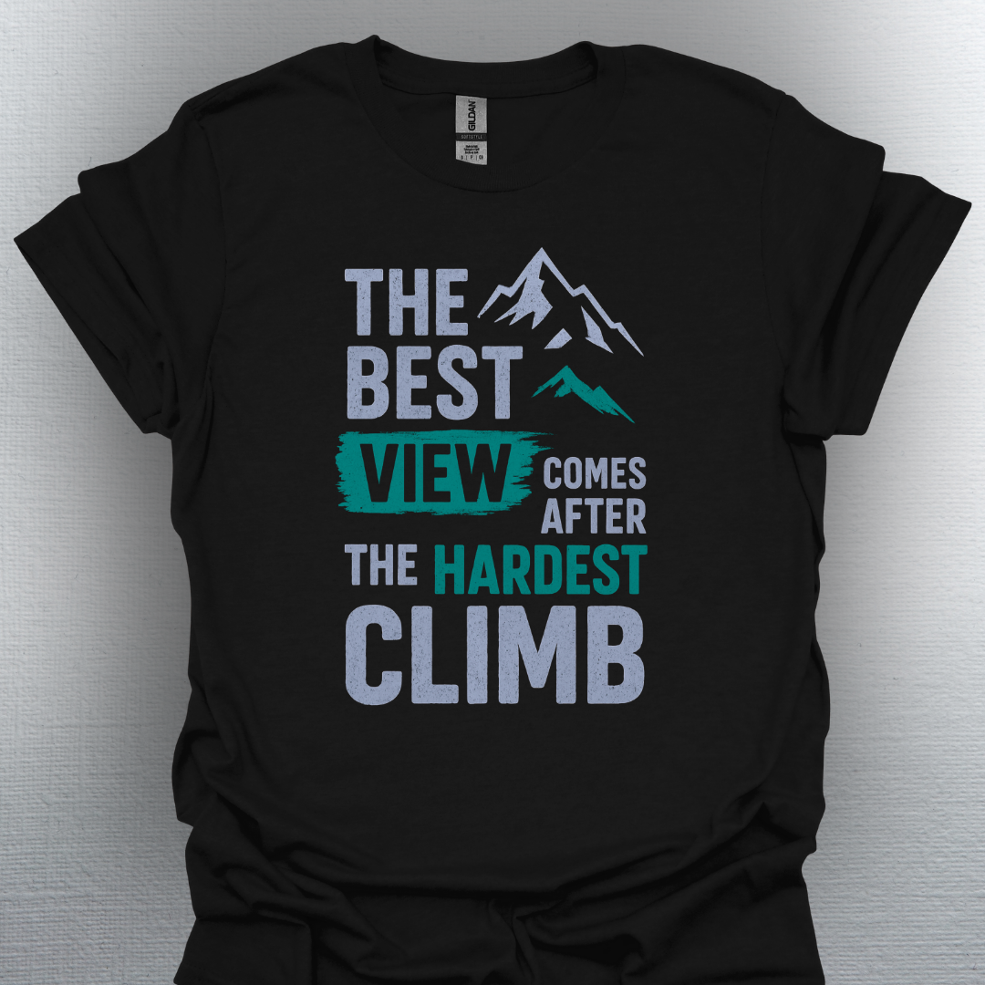 Best View After the Hardest Climb – Warrior Tee