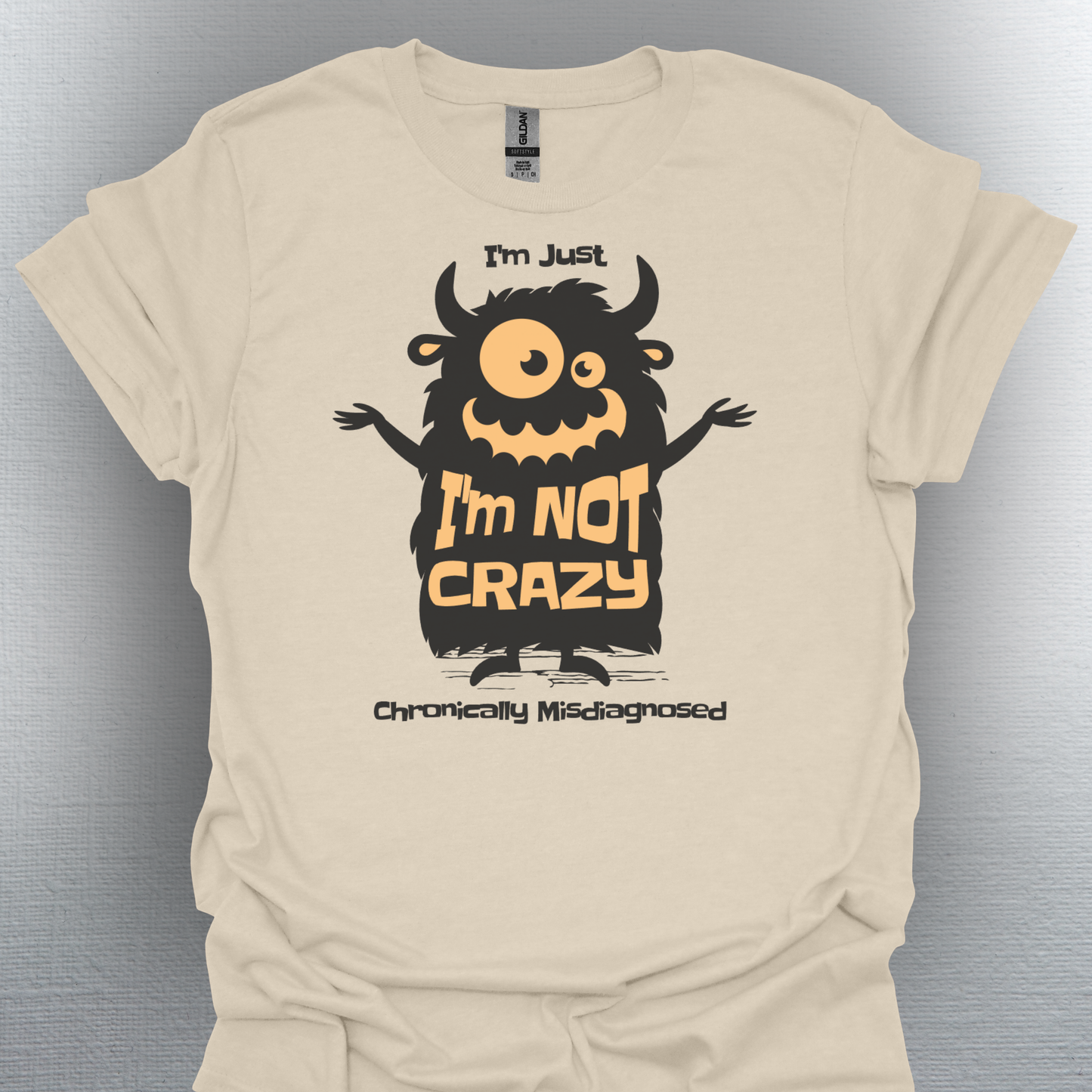Funny Monster Chronic Illness Misdiagnosis Tee