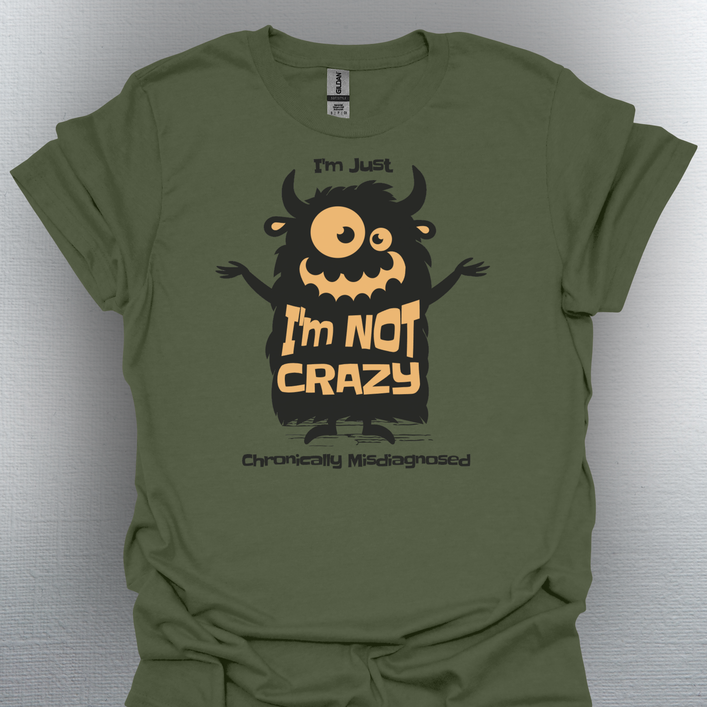 Funny Monster Chronic Illness Misdiagnosis Tee