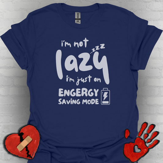 Energy Saving Mode Tee – Chronic Fatigue Shirt