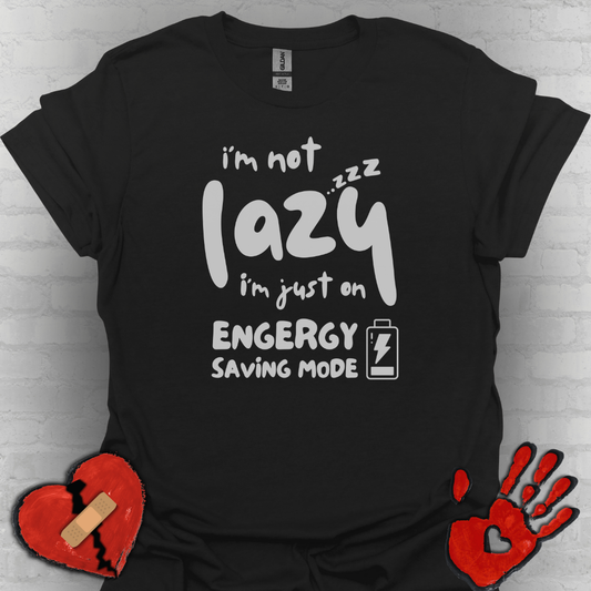 Energy Saving Mode Tee – Chronic Fatigue Shirt