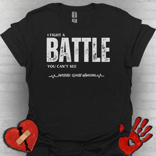 Fight the Battle No One Sees – Invisible Warrior Tee