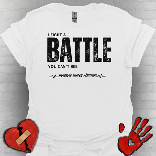 Fight the Battle No One Sees – Invisible Warrior Tee