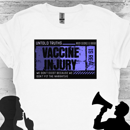 Untold Truths: Vaccine Injury Awareness Tee