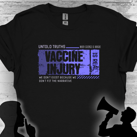 Untold Truths: Vaccine Injury Awareness Tee