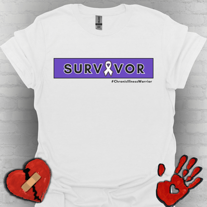 Chronic Illness Warrior Survivor- Awareness Shirt