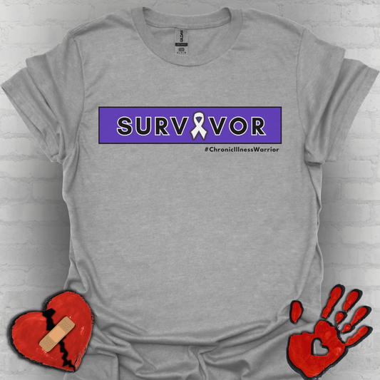Chronic Illness Warrior Survivor- Awareness Shirt