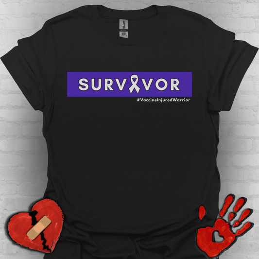 Vaccine Injured Survivor – Awareness Shirt