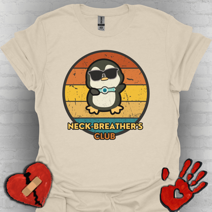 Neck-Breather’s Club – Cute Tracheostomy Awareness Tee