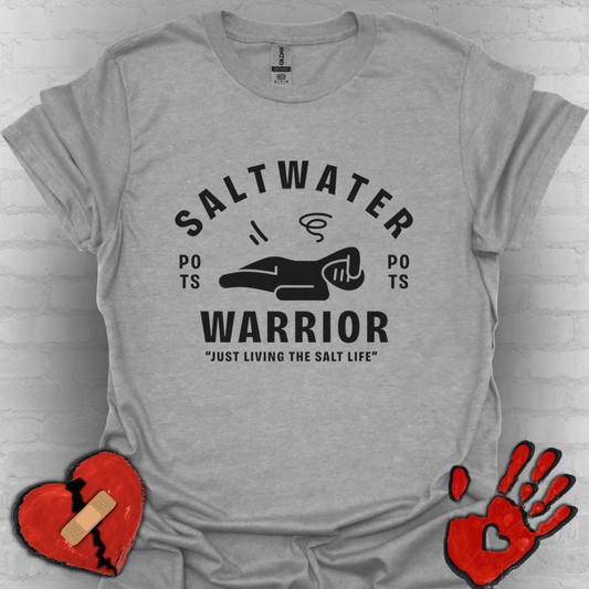 Saltwater Warrior – Living the Salt Life (POTS Tee)