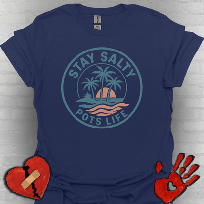 Stay Salty – POTS Life is a Beach (Teal/Peach)