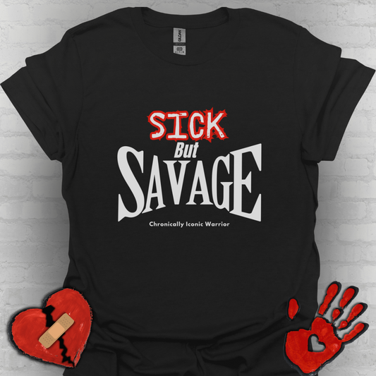 Sick & Savage – Chronically Iconic Warrior Tee
