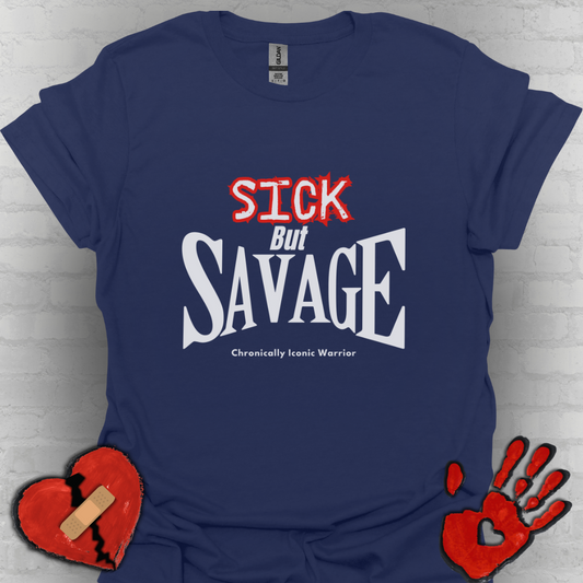 Sick & Savage – Chronically Iconic Warrior Tee