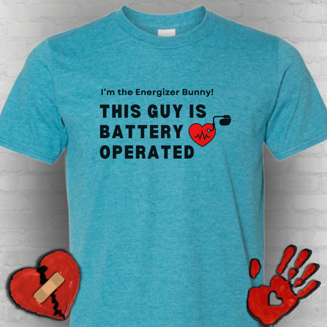 His Battery Operated Pacemaker Humor Tee