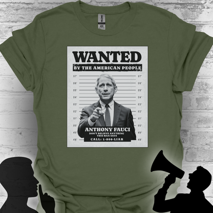 Wanted by the American People – Fauci Accountability Tee