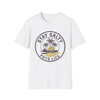 Stay Salty – POTS Life is a Beach (Brown/Yellow)