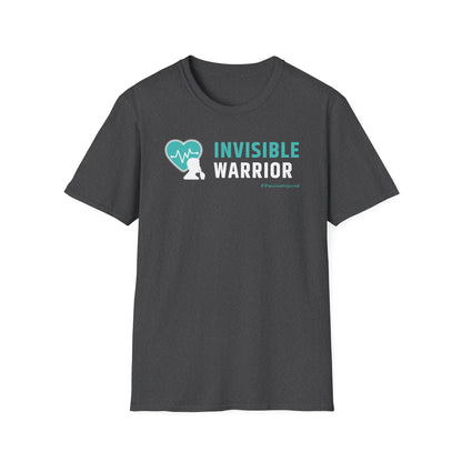 Vaccine Injury Invisible Warrior- Teal Design Shirt