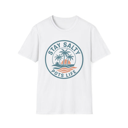 Stay Salty – POTS Life is a Beach (Teal/Peach)