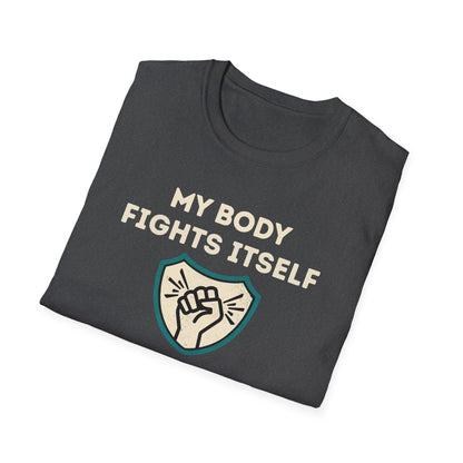 My Body Fights Itself What's Your Super Power- MOGAD Tee