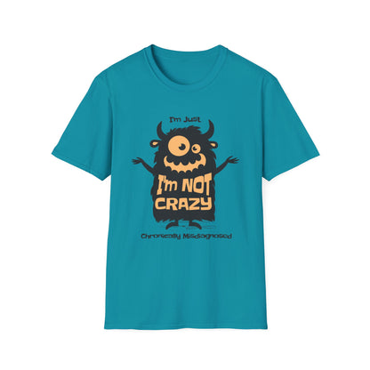 Funny Monster Chronic Illness Misdiagnosis Tee