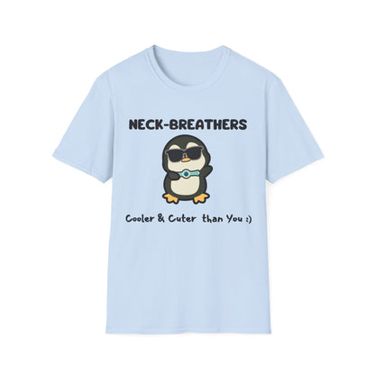 Neck Breathers Are Cooler & Cuter – Tracheostomy Penguin Tee