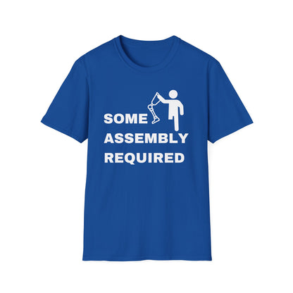 Some Assembly Required – Amputee Funny Shirt (Version 2)