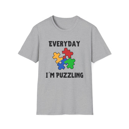 Everyday I'm Puzzling – Autism Awareness Shirt for Teens & Adults