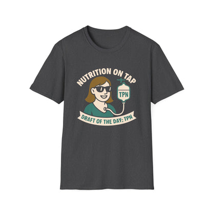 Nutrition On Tap – TPN Draft Funny Tee (Girl Version 2)
