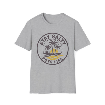 Stay Salty – POTS Life is a Beach (Brown/Yellow)