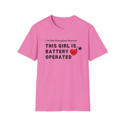 Her Battery Operated Pacemaker Humor Tee