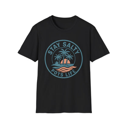 Stay Salty – POTS Life is a Beach (Teal/Peach)
