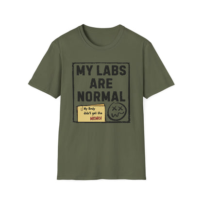 My Labs Are Normal – Medical Gaslighting Shirt