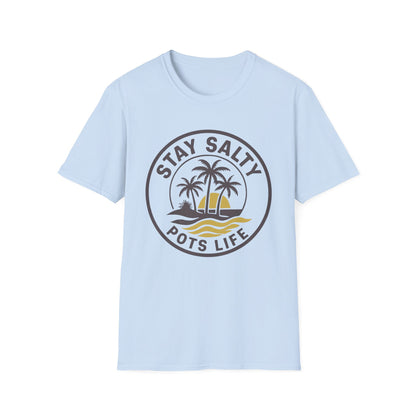 Stay Salty – POTS Life is a Beach (Brown/Yellow)